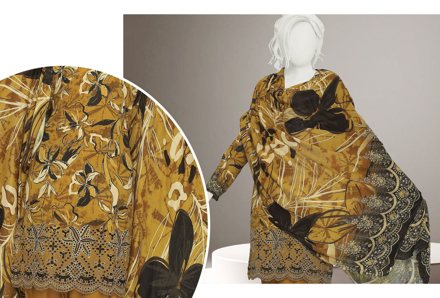 Jagmag Gulbahar Embroidered Set
