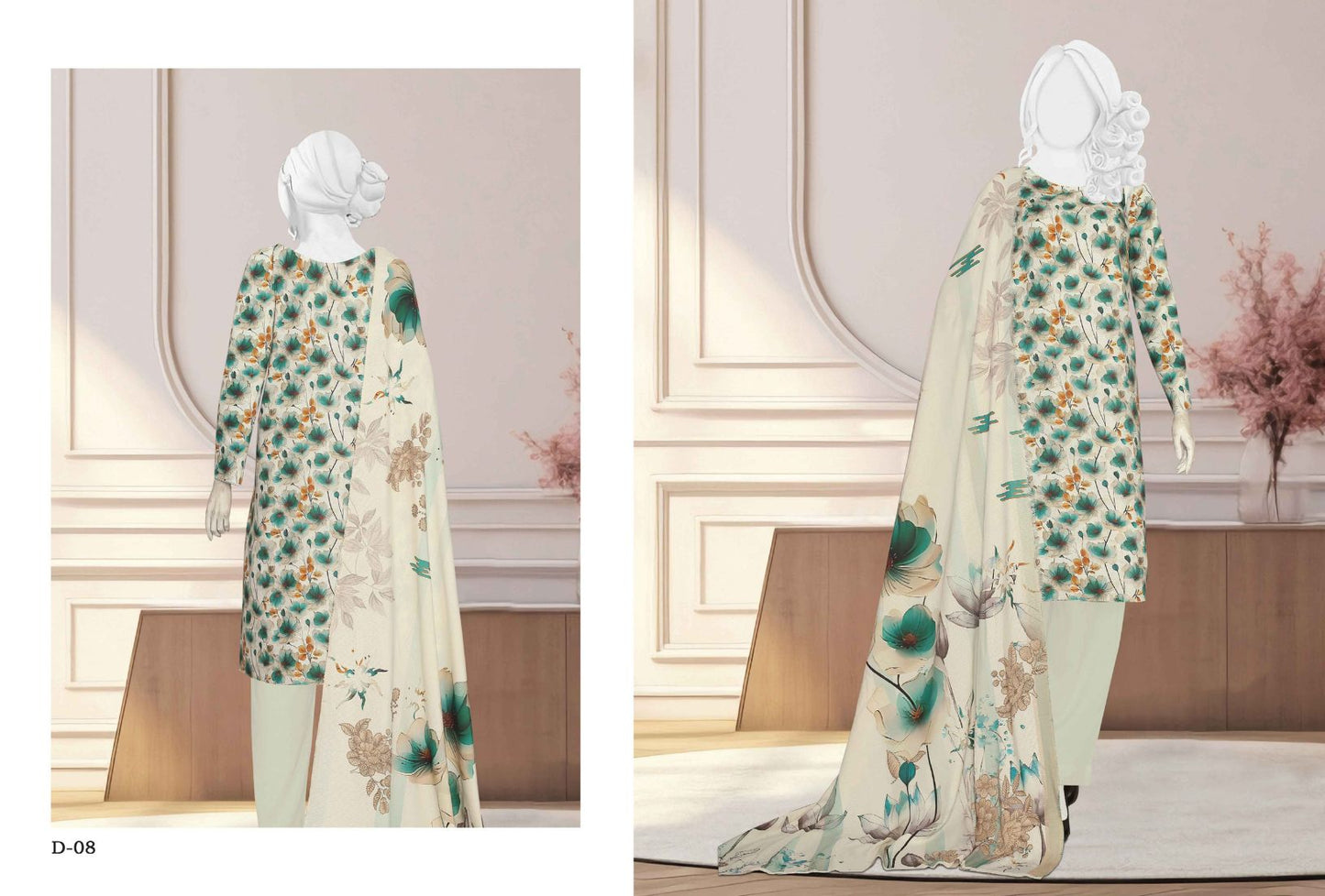 Hoorian Chandni | Classic Lawn Suit for Women